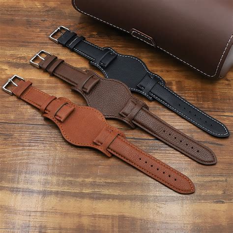 leather bund straps